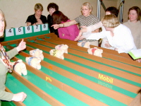 indoor pig racing for team building, charity fund raising, corportate events and private parties